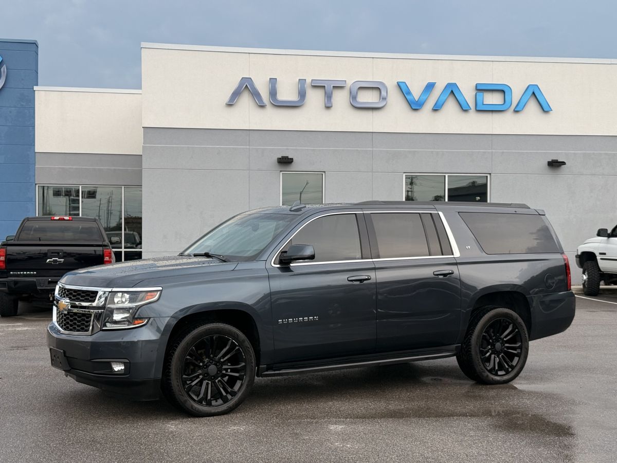 Gray (GREY/BLUE) 2019 Chevrolet Suburban SUV / Crossover Four-Wheel Drive Automatic